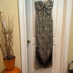 Nicole Miller 🔥Sale🔥Collection black cream and gold dress